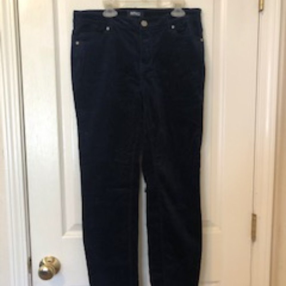 Navy Blue Corduroy Pants